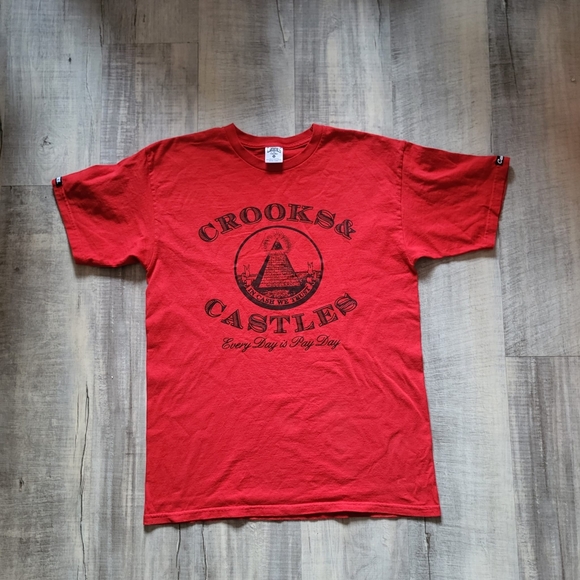 Men's Crooks & Castles T-shirt - Picture 1 of 5